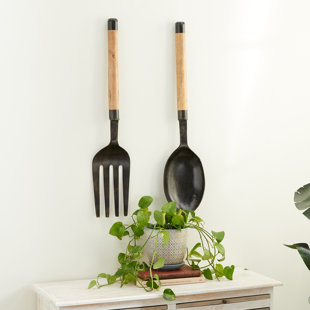 Big Fork And Spoon Wall Decor | Wayfair